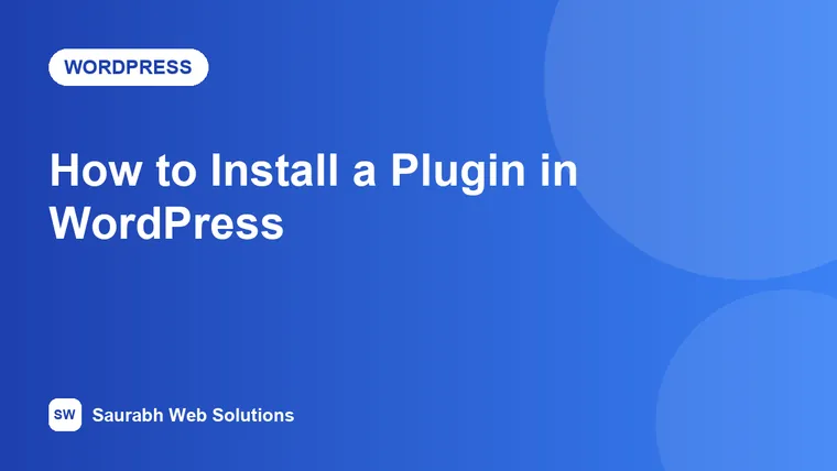 How to Install a Plugin in WordPress (3 Methods + Safety Checklist) - cover image