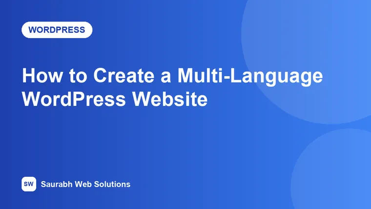 How to Create a Multi-Language Website in WordPress (Polylang, WPML, TranslatePress) - cover image