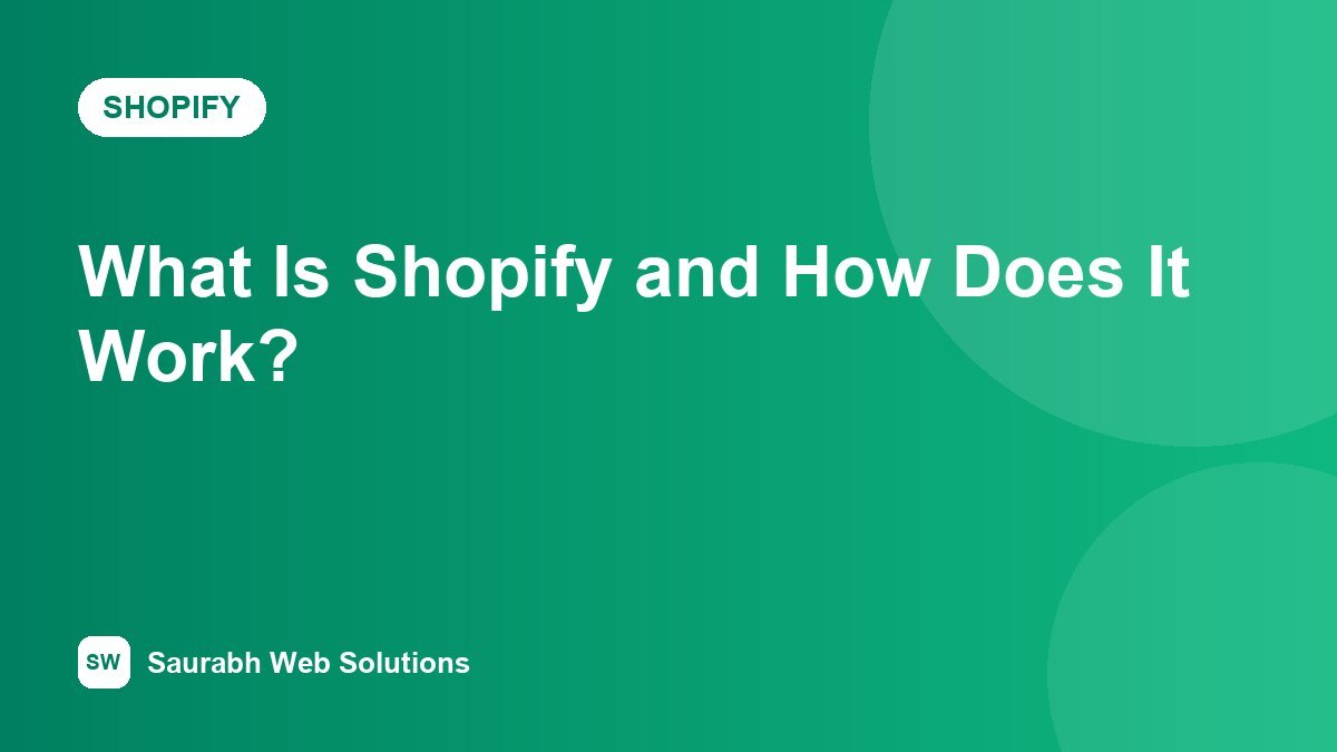 What Is Shopify and How Does It Work? A Beginner's Guide for 2026 - cover image